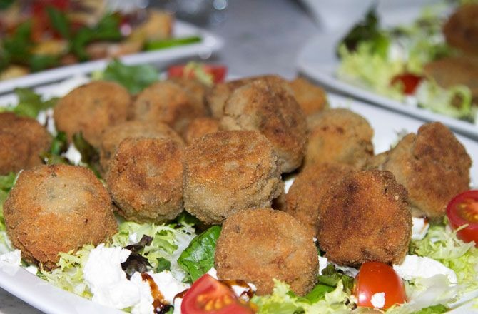 Eggplant and Ricotta Croquettes