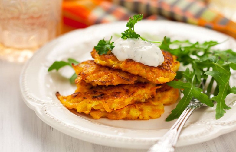 Carrot Scallion Pancakes