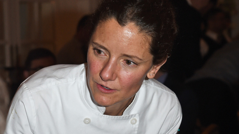 Chef Elena Reygadas talking