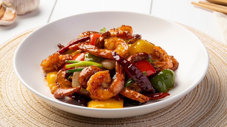 stir-fried shrimp