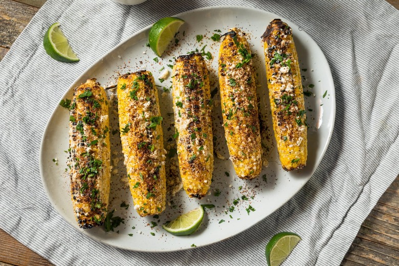 Elotes Mexican Grilled Corn recipe