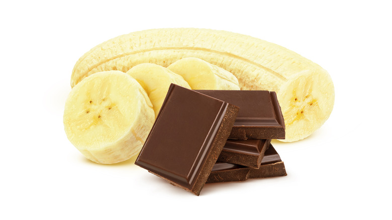 Chocolate and banana