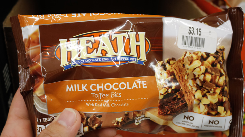 Bag of Heath Toffee candy bits