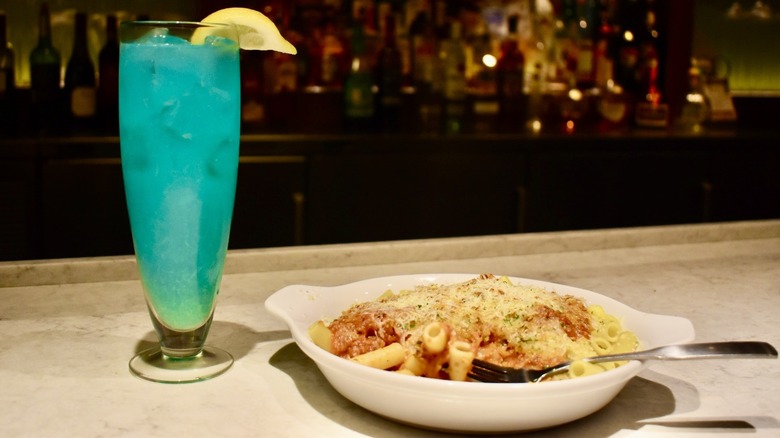 Olive Garden Blue Amalfi cocktail