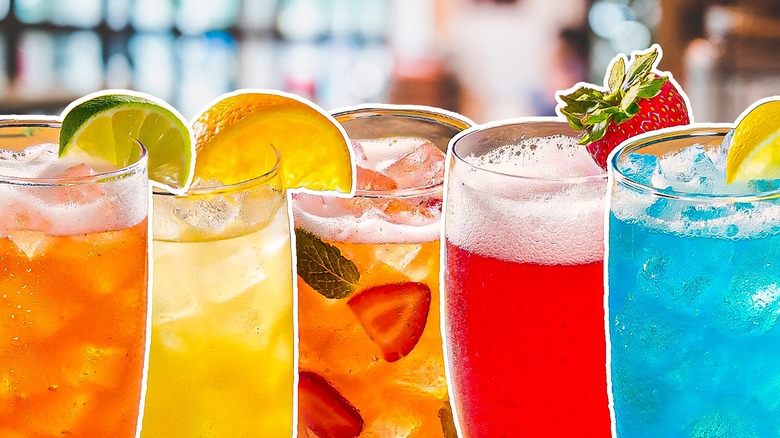 Olive Garden cocktail assortment