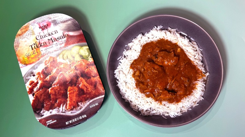 A container and bowl of Trader Joe's