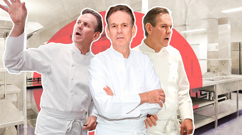 three photos of Thomas Keller