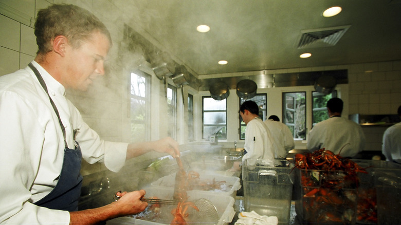 Cooking in The French Laundry