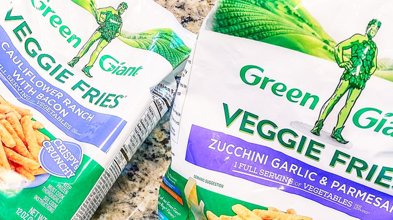 Green Giant veggie fries bags