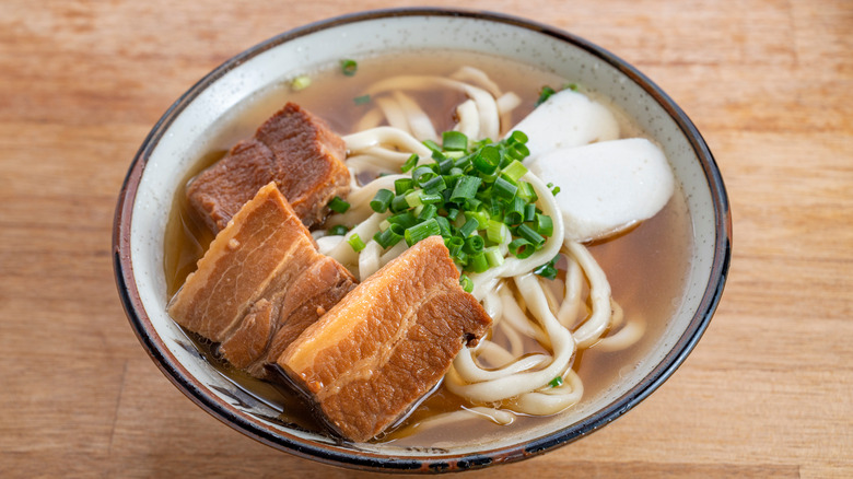 A bowl of soki
