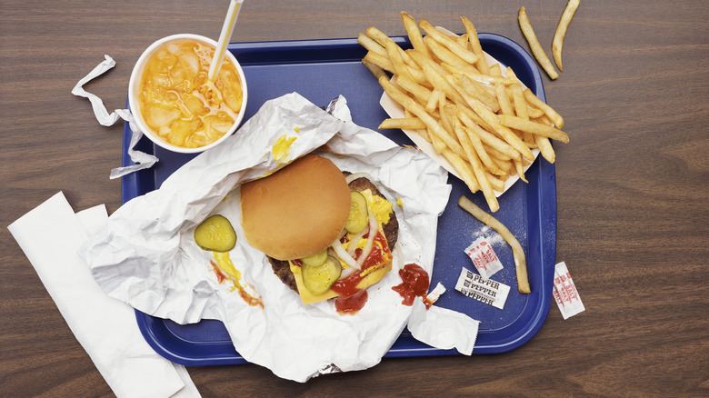 Fast-food meal