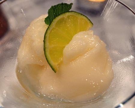 Fat-Free Key Lime Sorbet