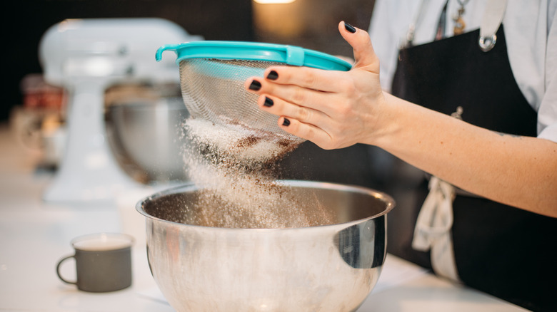 using a sieve