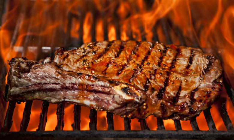 Grilling Steak