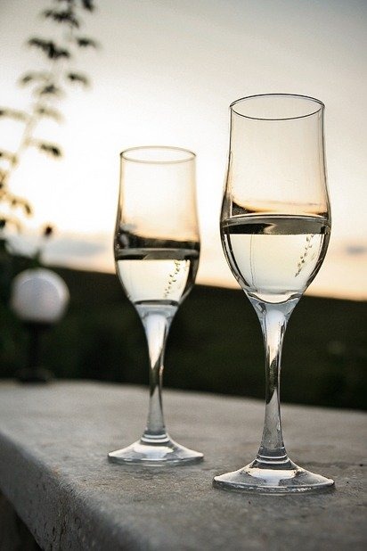 White cocktails