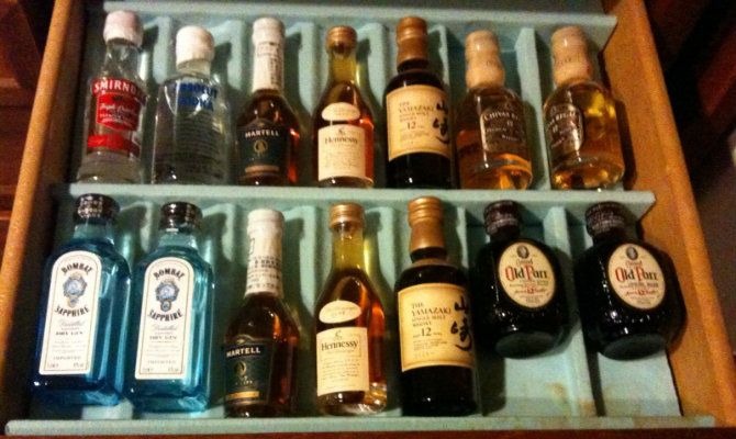 Mini Liquor Bottles