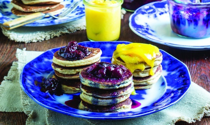 Fluffy Coconut Flour Pancakes
