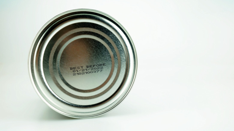 Can showing expiration date