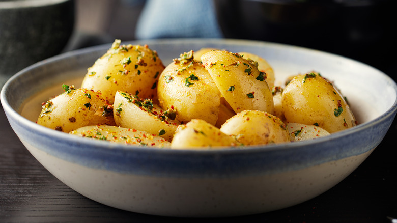 Bowl of potato salad