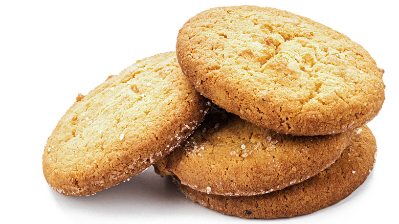 Browned shortbread