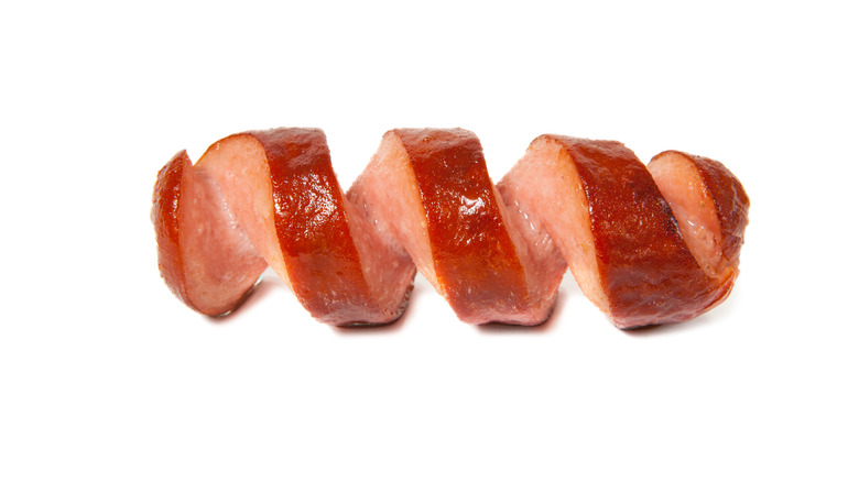 Spiraled hotdogs