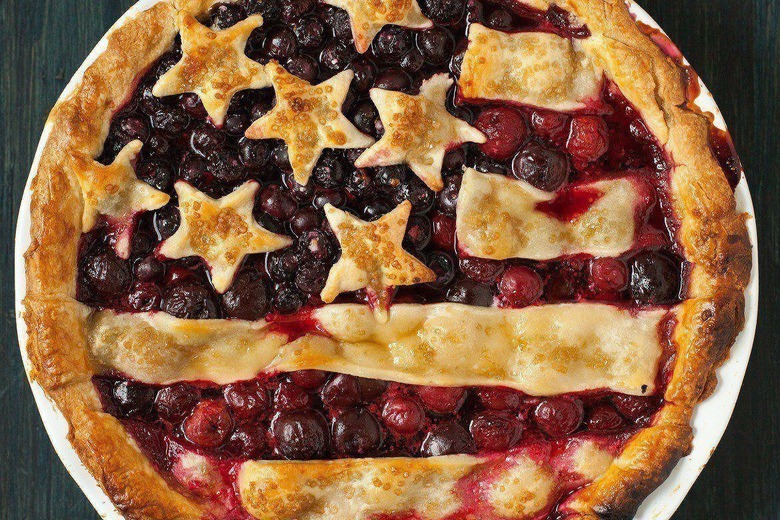 Flag pie