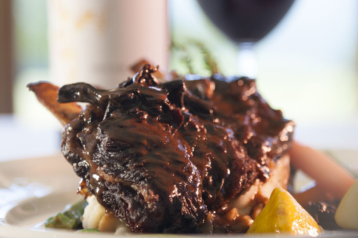 Short Ribs: Domaine du Castel Petit Castel 2011 ($54)