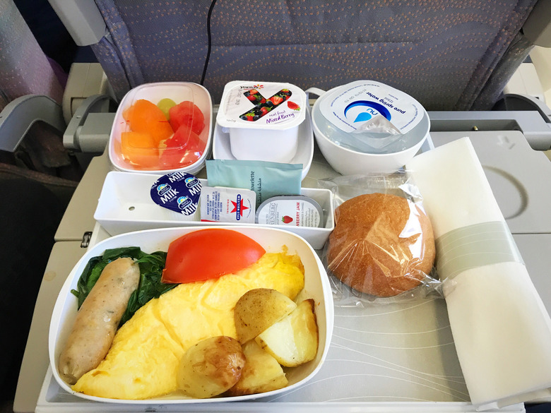 airplane food