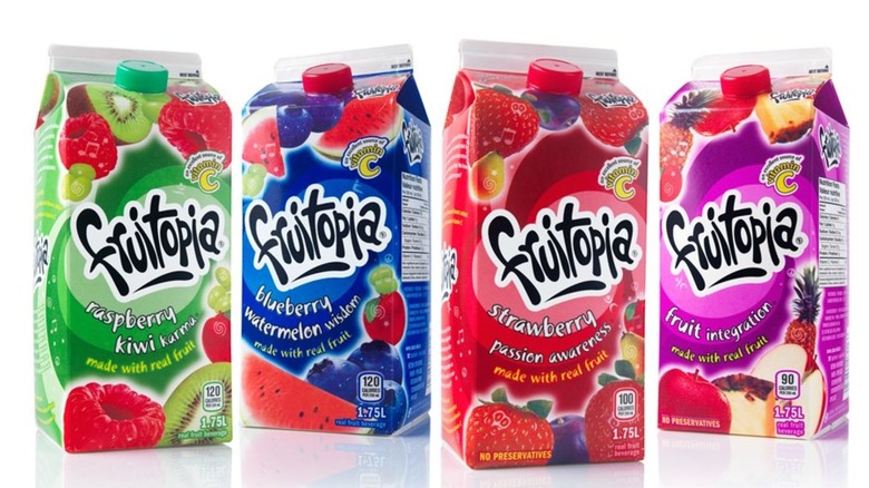 Fruitopia cartons