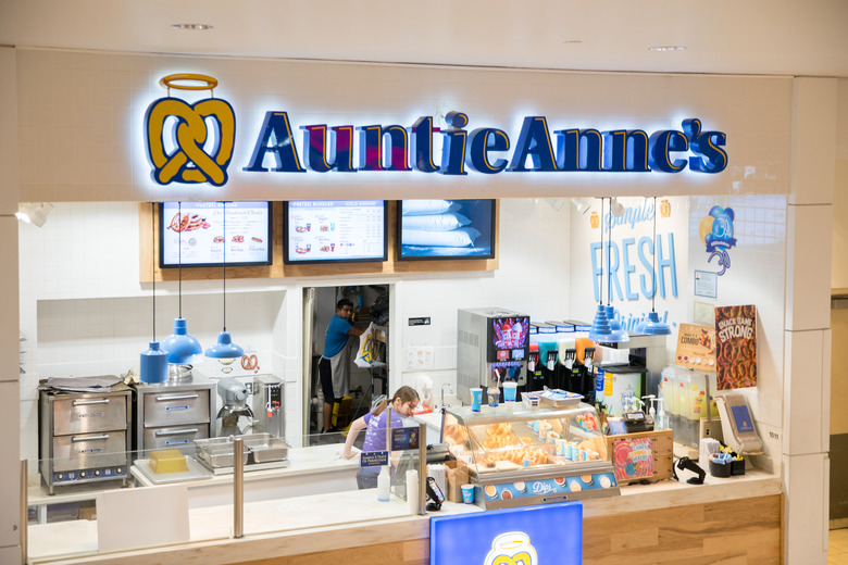 Auntie Anne's pretzels