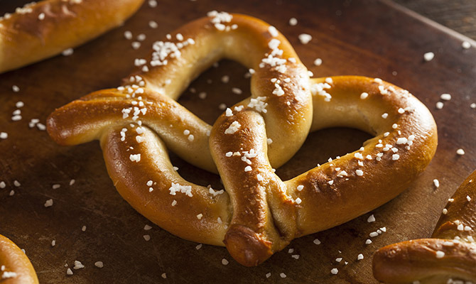 Giant Soft Pretzel