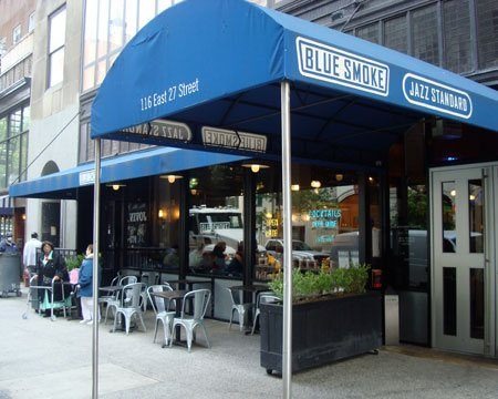 Blue Smoke in New York City.