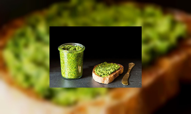 Go Raw watermelon seed pesto