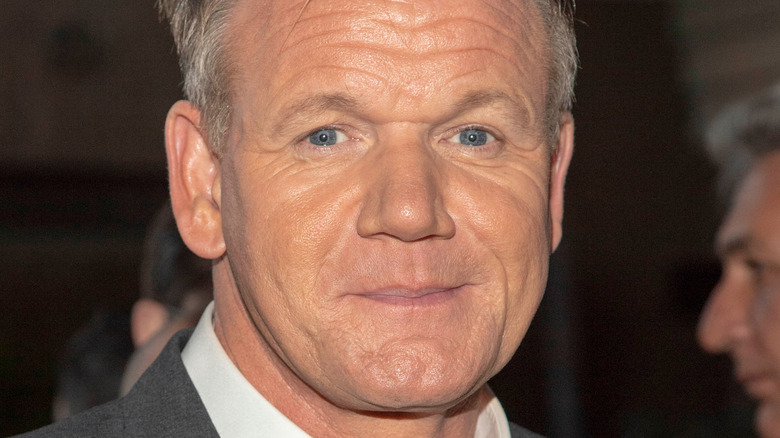 Closeup of Gordon Ramsay 