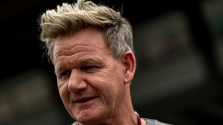 Close-up of Gordon Ramsay