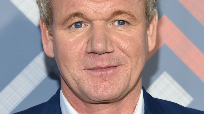 Gordon Ramsay with slight smile