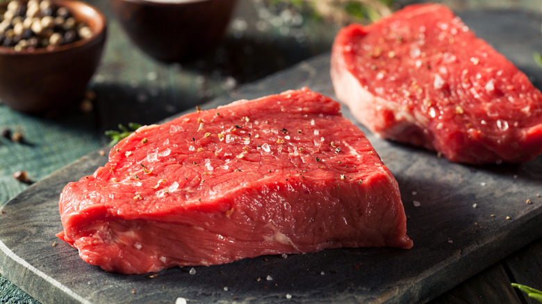 seasoned steak