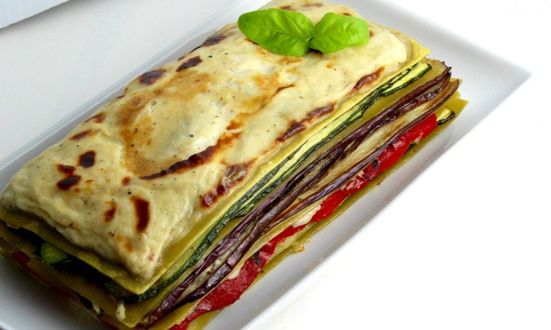 Explore Cuisine green vegetable lasagna
