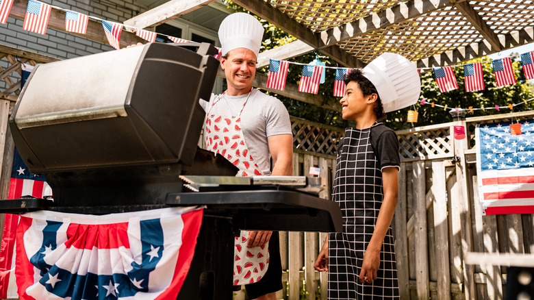 grilling on fourth of July