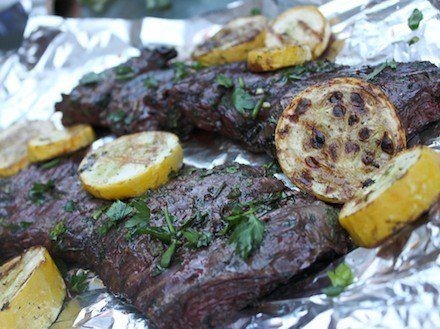 Grilled Buffalo Skirt Steak Recipe