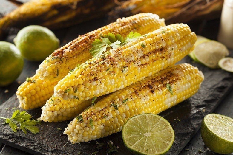 Grilled Corn With Lime Salt