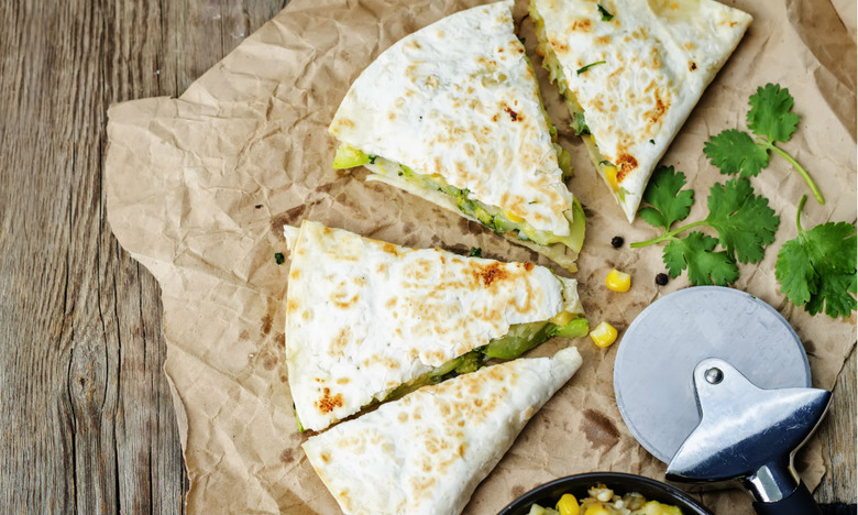 Zucchini Quesadillas