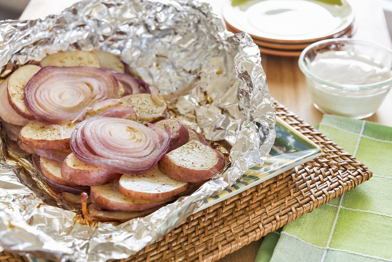 Grilled Scalloped Potatoes recipe - The Daily Meal