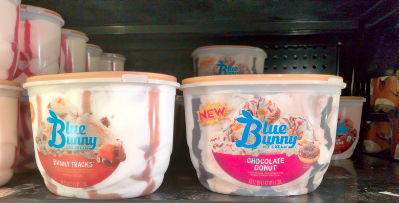 A half-gallon of ice cream