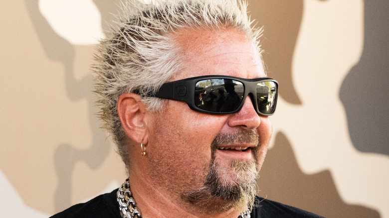 Close up of Guy Fieri