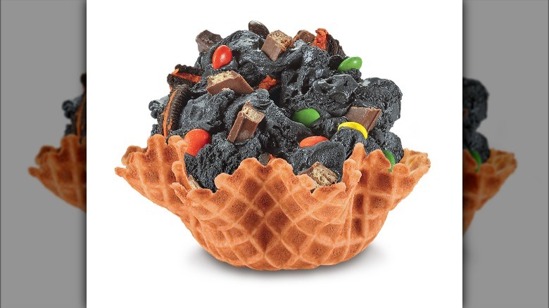 A Boo Batter Waffle bowl