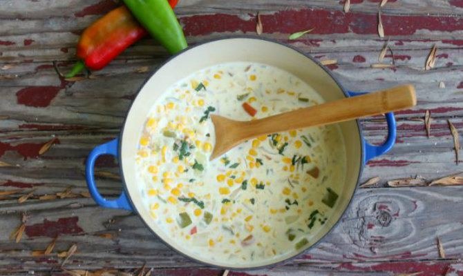 Hatch Chile Corn Chowder