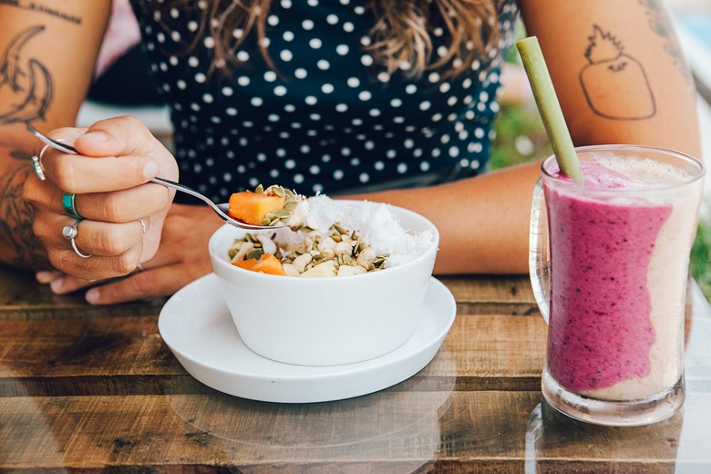 yogurt and smoothie