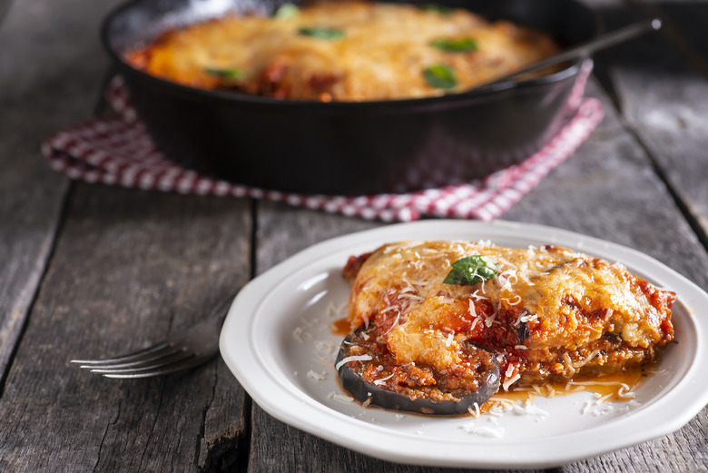 Hearty Eggplant Parmesan recipe - The Daily Meal