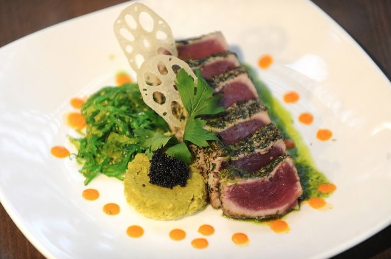 Herb-Crusted Ahi Tuna recipe - The Daily Meal